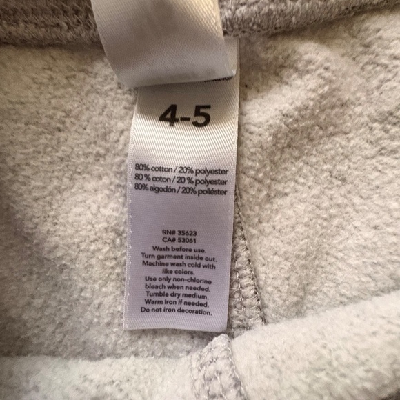 Carter's Kids Sweat Pants Camouflage Drawstring Elastic Waist & Cuffs Boys 4/5 M - Picture 7 of 8